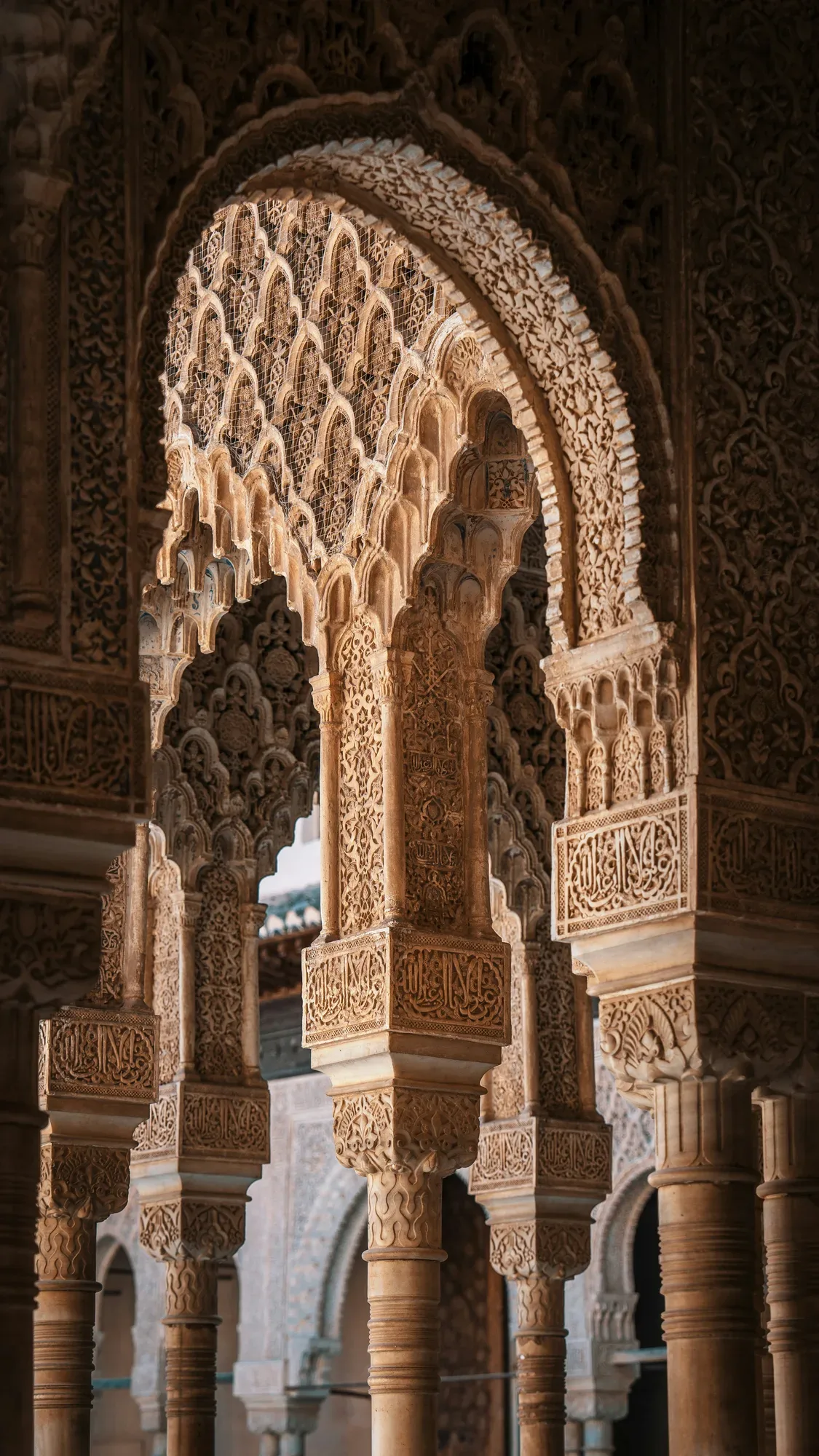 The Alhambra above Granada