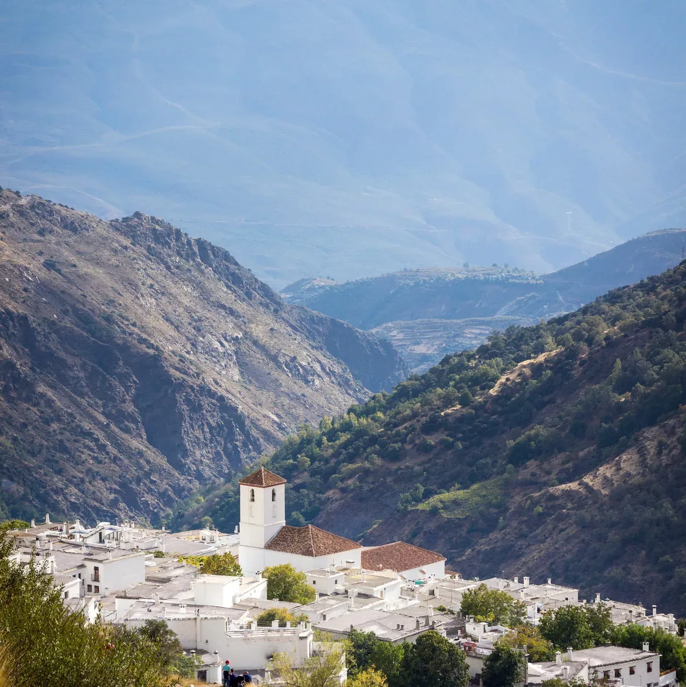 A white village in the Alpujarras