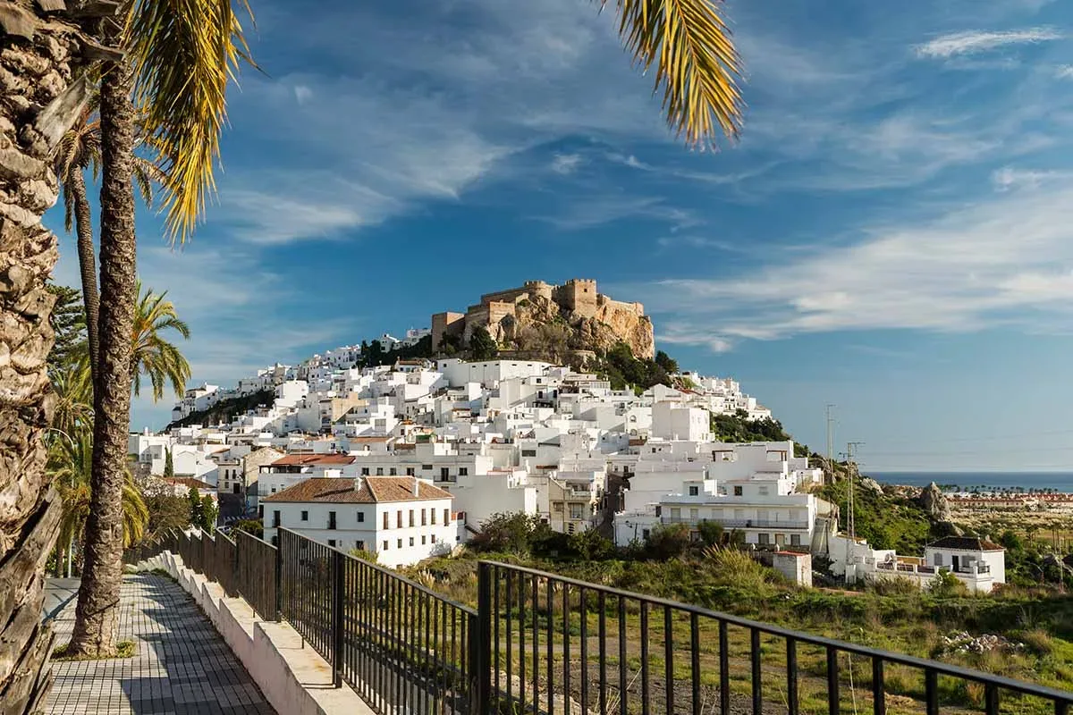 Salobreña, the white town under its castle